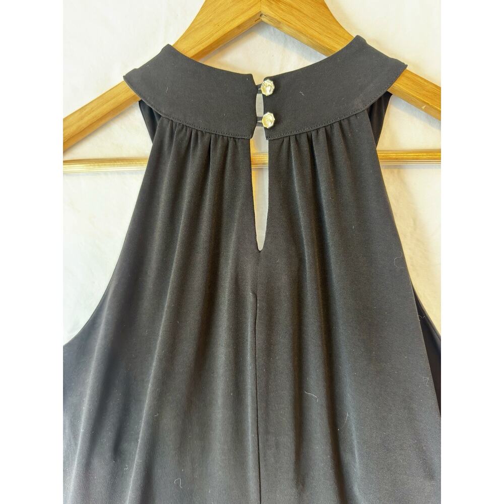 Tommy Bahama Women’s Carmela Halter Short Cocktail Dress Color Black Size Medium - Picture 5 of 11